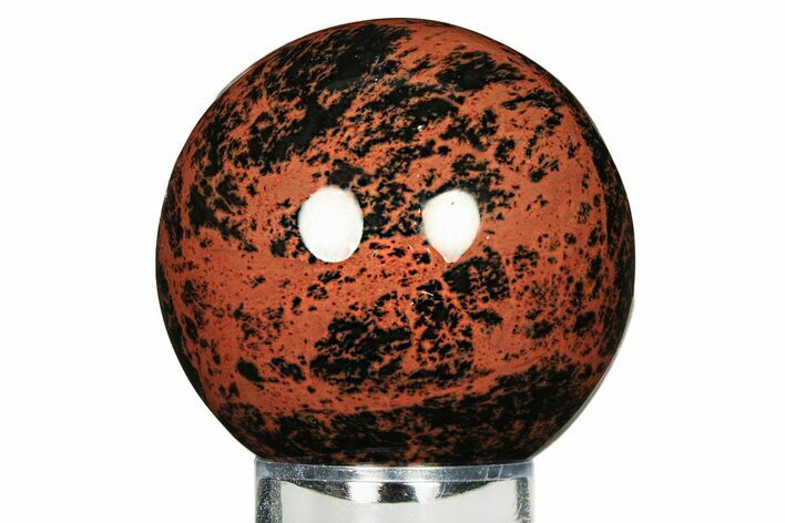 Polished Mahogany Obsidian Sphere - Mexico #283183